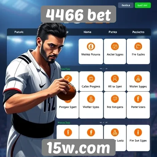 Recursos e funcionalidades do site 4466 bet