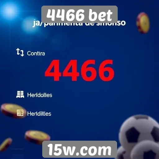 Métodos de pagamento disponíveis no 4466 bet